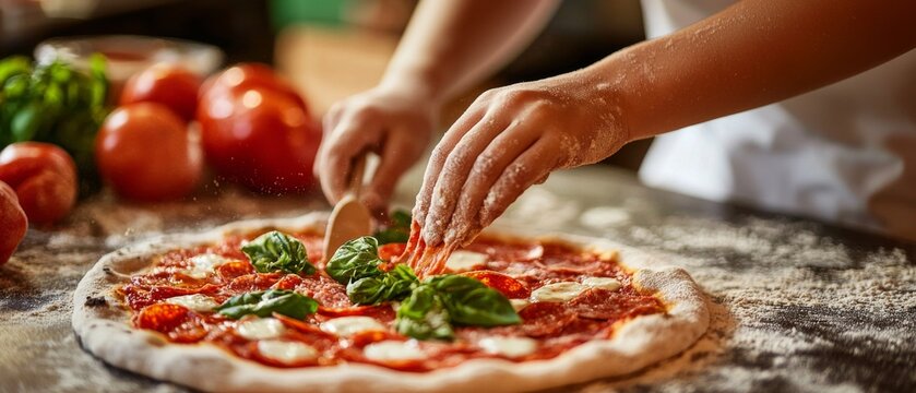 Family-Friendly Pizzeria Offering Interactive Pizza-Making Sessions.