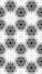Abstract geometric black and white hipster fashion gradient pattern, fabric decor with polygonal form