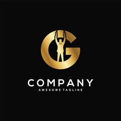 Letter G logo design for business