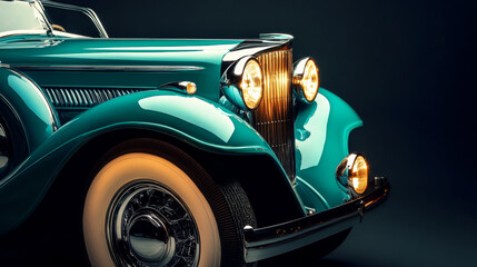 Fototapeta premium Vintage car.