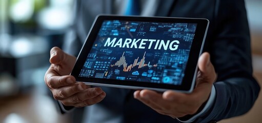 Fototapeta premium Digital Marketing Concept