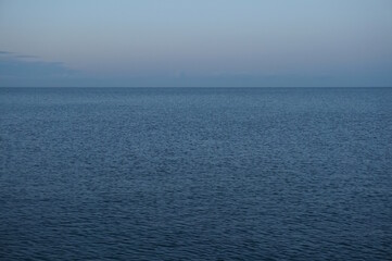 Beautiful blue sea. Outdoor recreation. Journey. The background image.