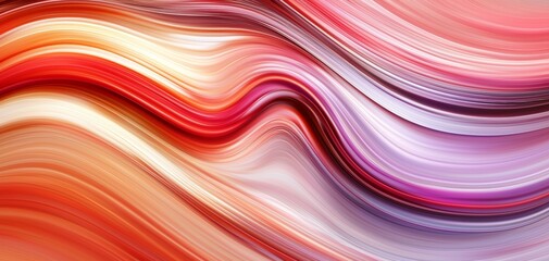 Obraz premium Multicolored hearts in an abstract, swirling design, playful and energetic, modern love and joy concept