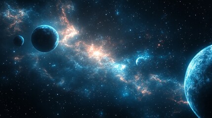 Cosmic Journey Through Space