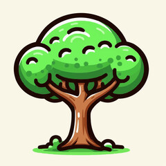 tree with green leaves