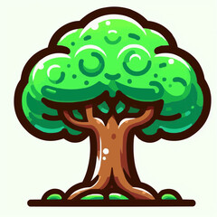 tree with green leaves