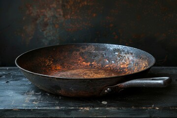 Old frying pan