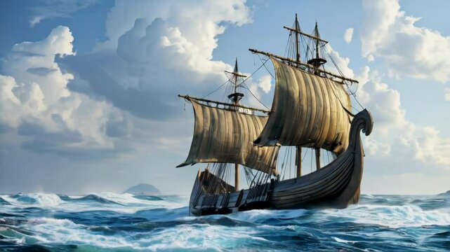 ancient ship, Knarr
A large type of Viking cargo ship, fit for Atlantic crossings