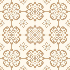 Flower Pattern Ethnic Geometric native tribal boho motif aztec textile fabric carpet mandalas African