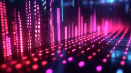 Digital Sound Wave Aesthetic