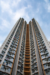 Fototapeta premium Hong Kong, China - Urban architecture and transportation