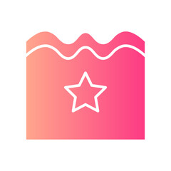 water park gradient icon