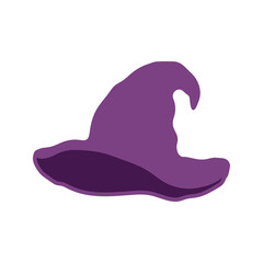 Happy Halloween day isolate element of hat.