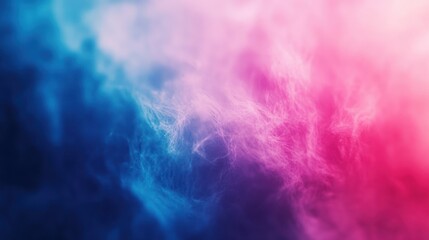 Obraz premium Abstract Pink and Blue Smoke
