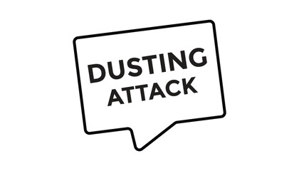 Dusting attack web banner templates. Vector Illustration 
