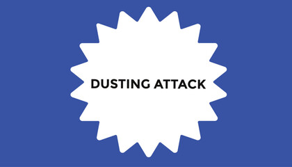 Dusting attack web banner templates. Vector Illustration 
