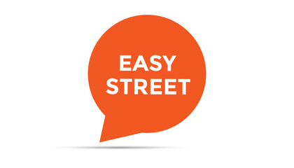 Easy street web banner templates. Vector Illustration 

