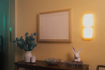 Cozy Interior with Warm Light