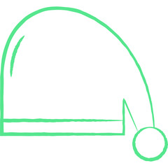  Christmas, New Year Vector Icon element, Isolated white background