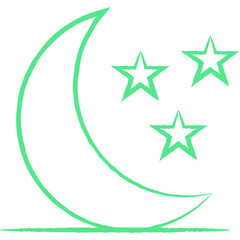 Christmas, New Year Vector Icon element, Isolated white background