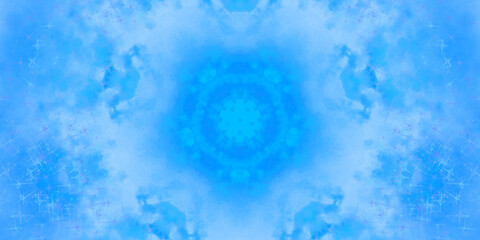 キラキラの世界をイメージした抽象的な背景イラスト