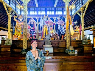 tourist woman in Bali