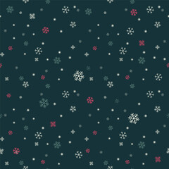 Christmas seamless pattern vector. Happy new year pattern. winter background. Xmas background.