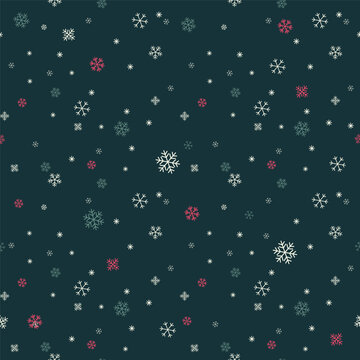 Christmas seamless pattern vector. Happy new year pattern. winter background. Xmas background.