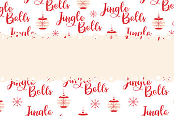 Flat vector illustration frame without text for your text. Holiday background with snowflake frame and text on background.
