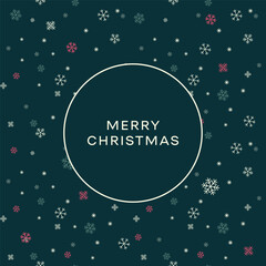 Christmas card template. Xmas vector greeting card background. Eps 10