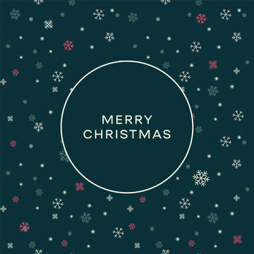 Christmas card template. Xmas vector greeting card background. Eps 10