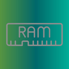 RAM icon Design