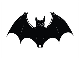 Halloween Bat Silhouette Collection - Spooky Vector Art for Halloween Designs.