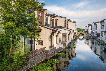 Serene Traditional Water Town Architecture