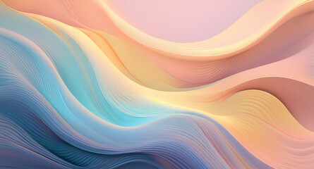 abstract background with waves