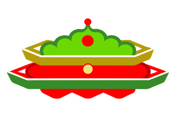 Creative Home Decor vector style with white background