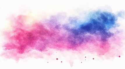 Vibrant and colorful watercolor textured background with blended hues and soft brush strokes, ideal for creative projects, art prints, and graphic design applications