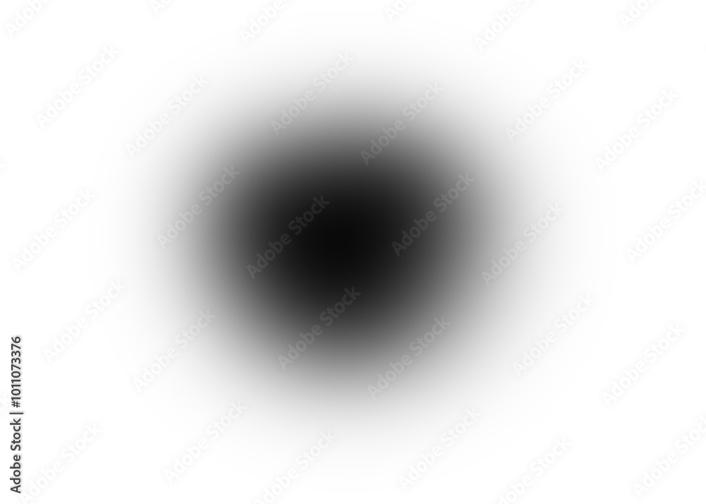 Poster black gradient circle transparent