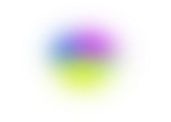 Blur gradient circle on transparent background