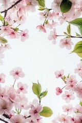 Obraz premium Pink flowered tree