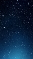 Fototapeta premium A Clear Night Sky Filled With Shimmering Stars Over a Dark Blue Backdrop in a Remote Area