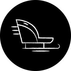 Christmas, New Year Vector Icon element, Isolated white background