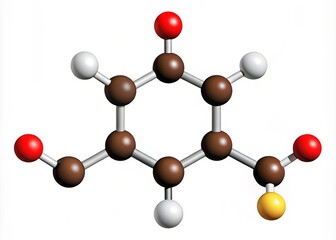 Obraz premium Ethanol, a simple alcohol, is represented by the chemical formula C2H5OH, showcasing its molecular structure of two