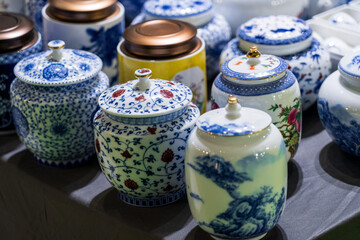 Exquisite Collection of Colorful Decorative Pots and Jars