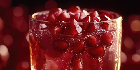 Close-up of glass with fruit