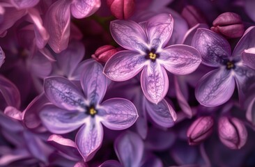 Beautiful lilac purple flower background