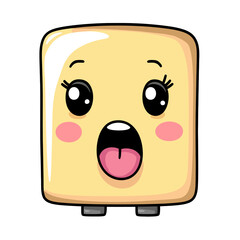 Fototapeta premium Character electrical outlet 