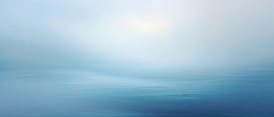 Obraz premium Abstract Blue Landscape