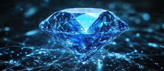 Brilliant Blue Diamond