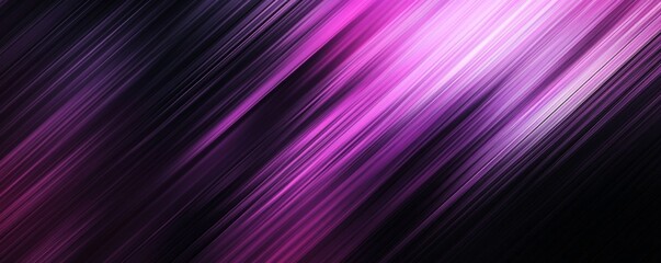 Fototapeta premium Abstract background with diagonal pink lines creating speed effect